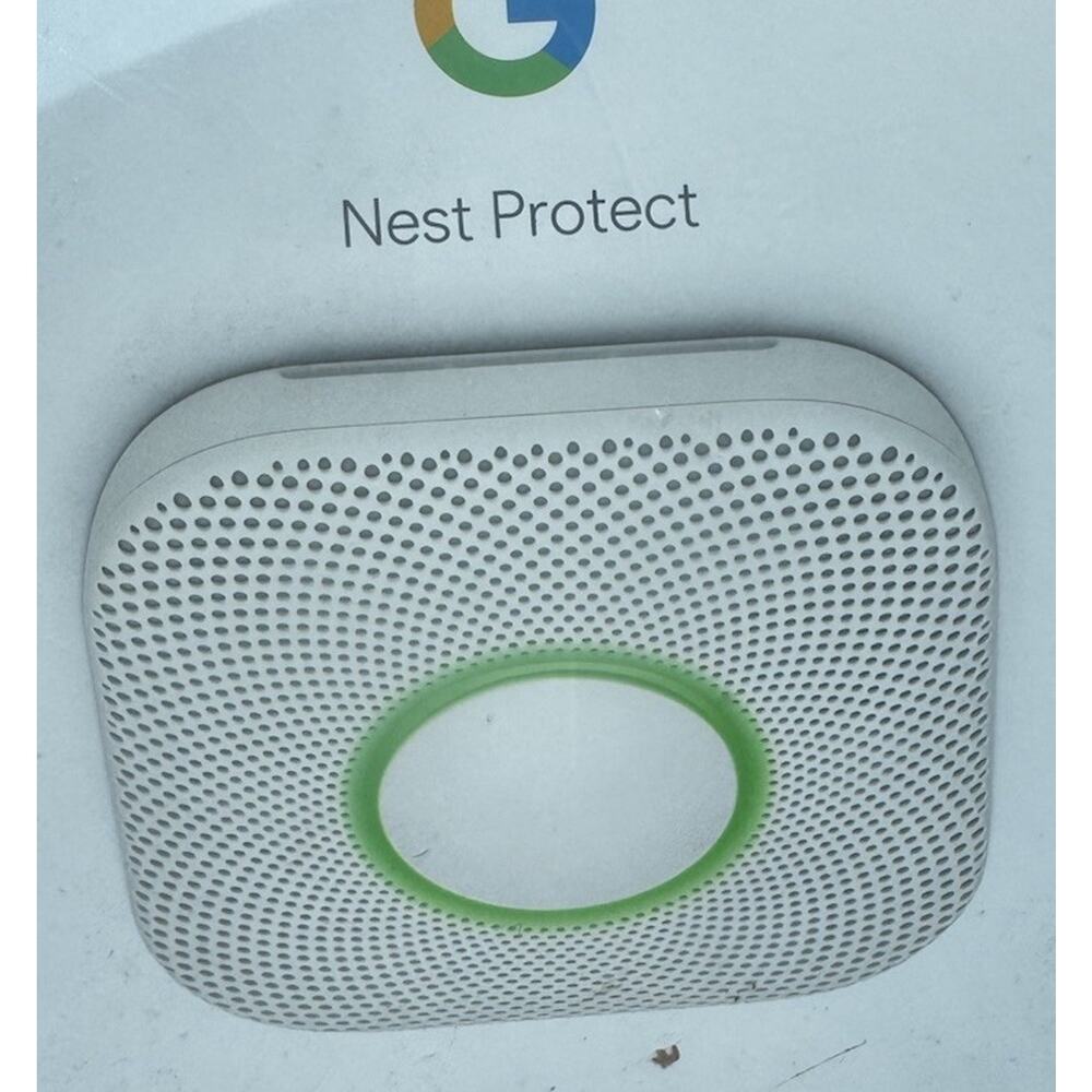 Google Nest Protect Smoke & Carbon Monoxide Alarm Long Life Battery New Sealed